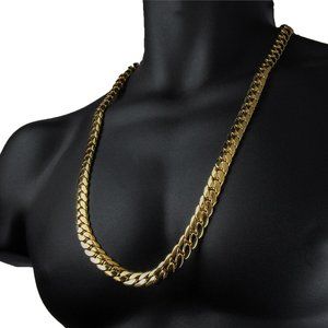 14k Gold 12mm 30" Cuban Chain